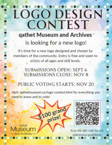 qathet Museum and Archives Logo Contest