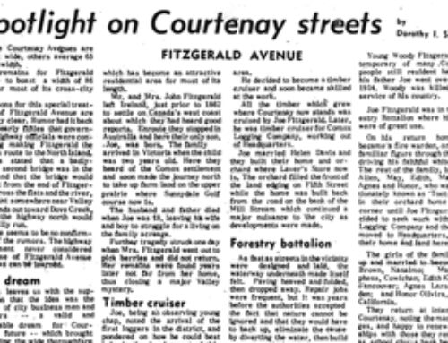 Courtenay Streets: Fitzgerald Avenue