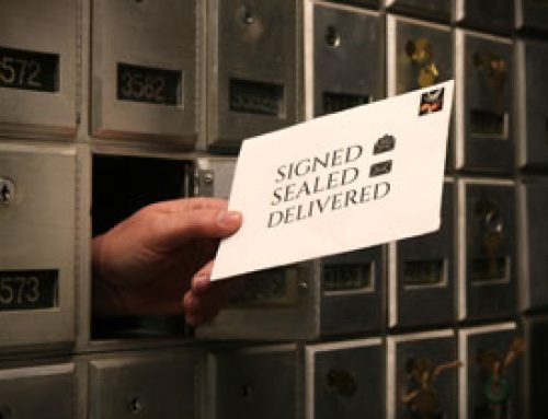 New Exhibit –  Signed, Sealed, Delivered